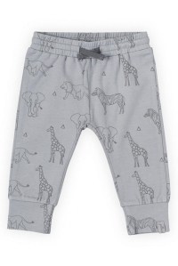 штаны для новорожденных safari grey jollein