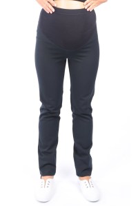 брюки габардин для беременных темно-синий euromama